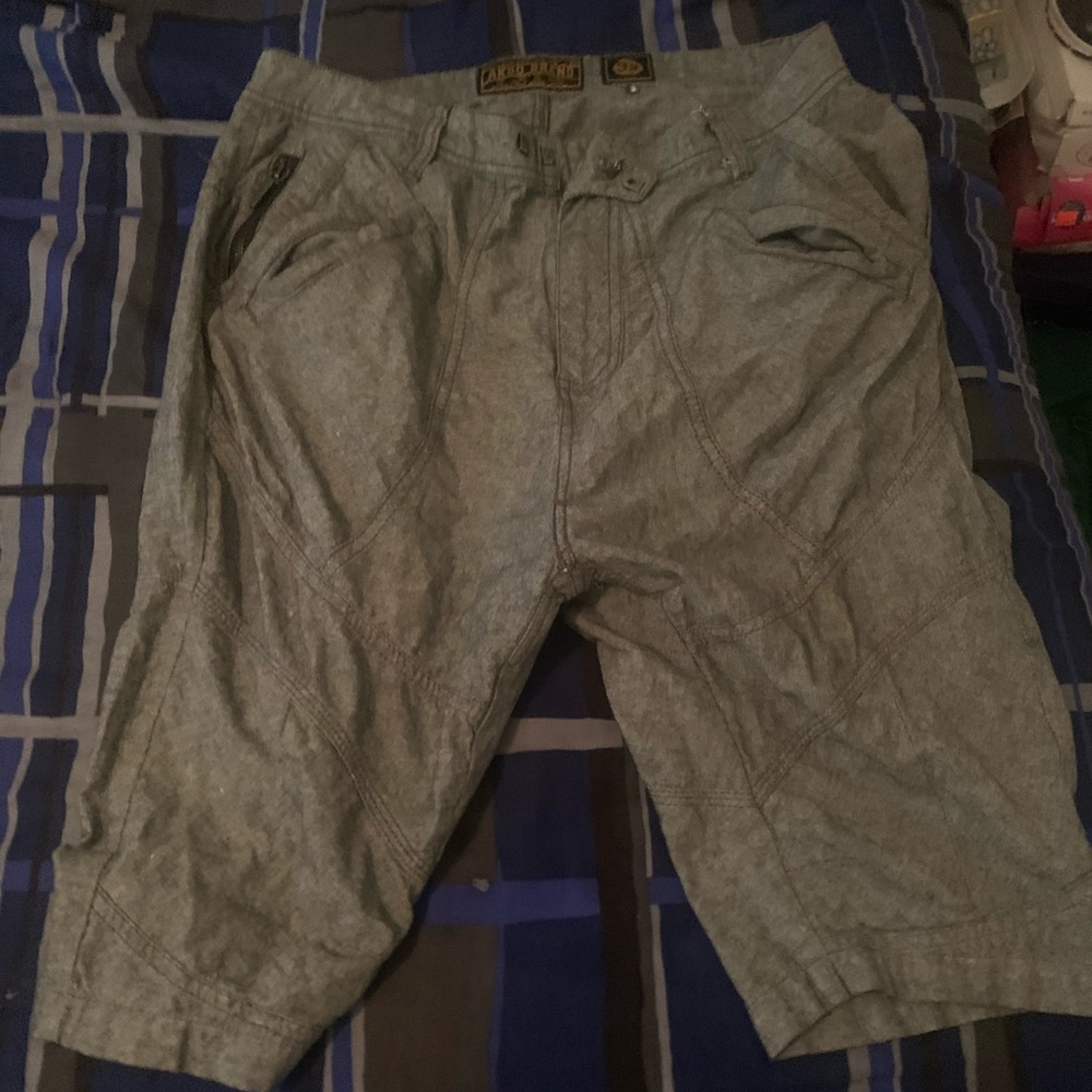 Akoo chambray shorts